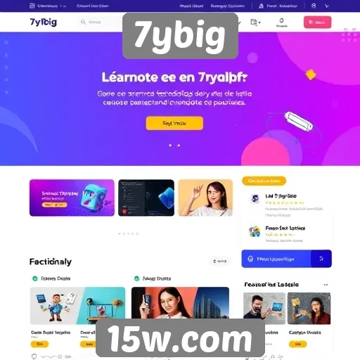 Inovações tecnológicas presentes no site 7ybig